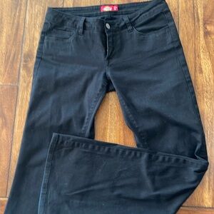 Dickies black flare pants size 7